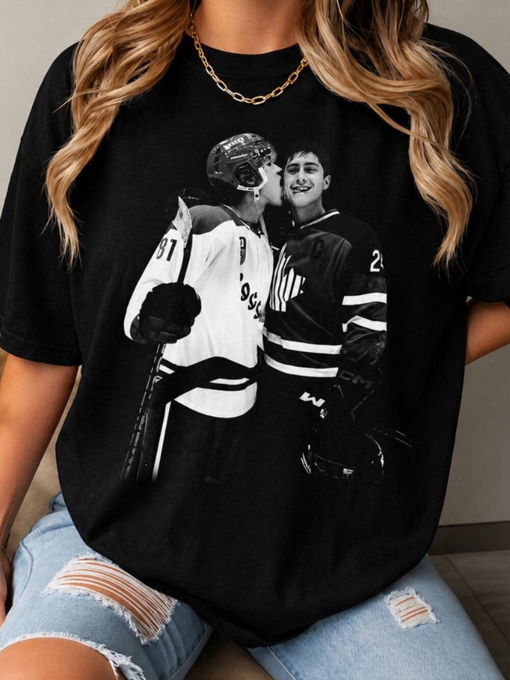 Heated Rivalry Hockey T-shirt, Hollanov Graphic Tee